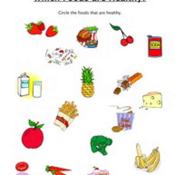 Healthy Food Worksheets Grade 2 à¤à¥ à¤²à¤¿à¤ à¤à¤¿à¤¤à¥à¤°